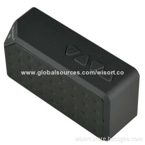2014 New Cube Mini Bluetooth Speakers with Micro SD Card, MP3 Player and Mic Functions